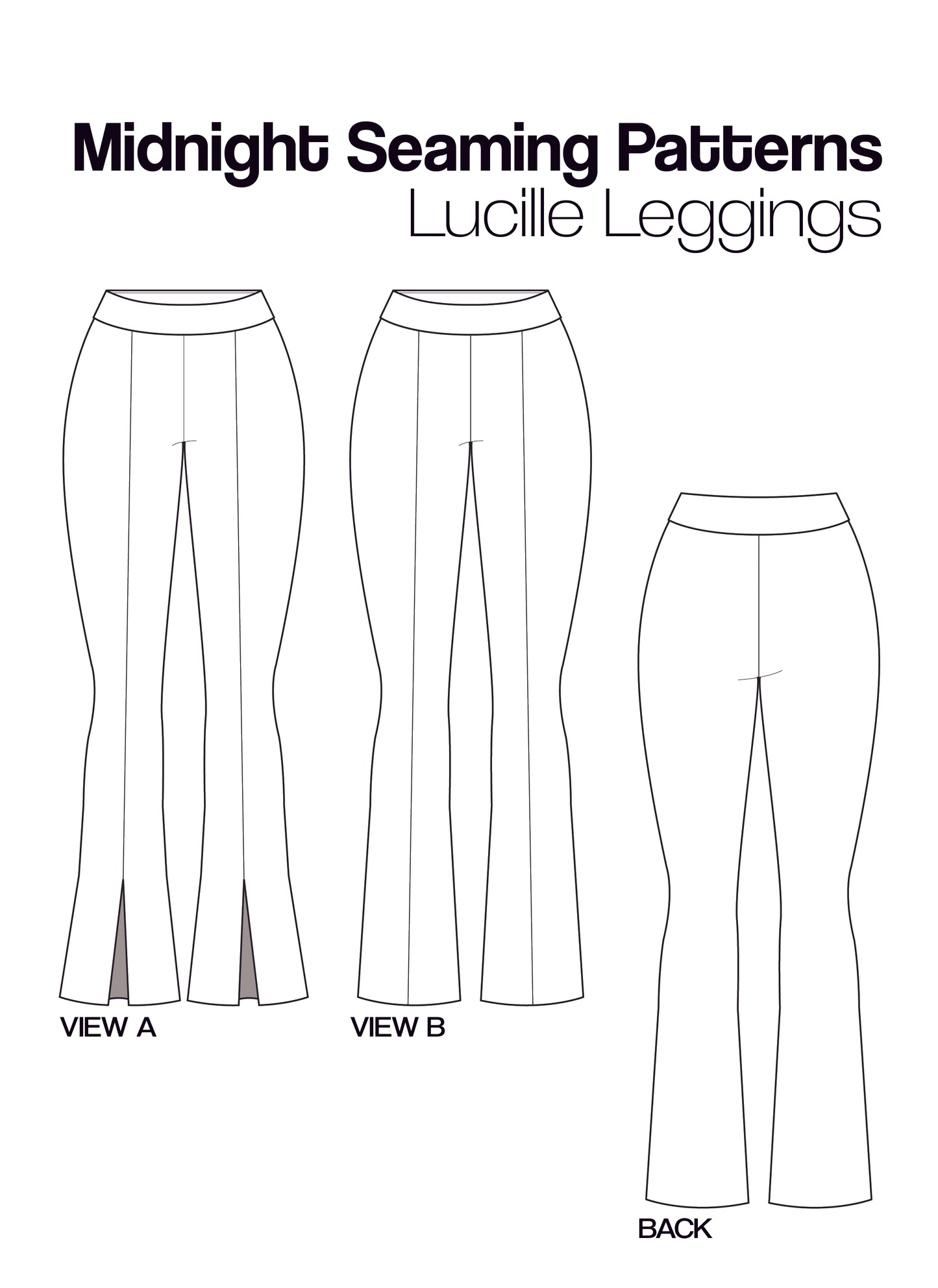 Lucille Leggings Digital Sewing Pattern