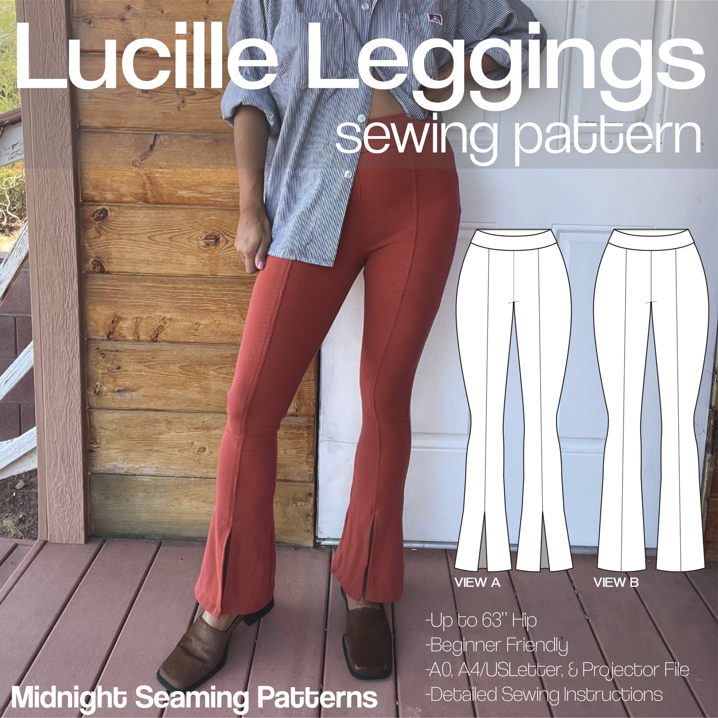 Lucille Leggings Digital Sewing Pattern
